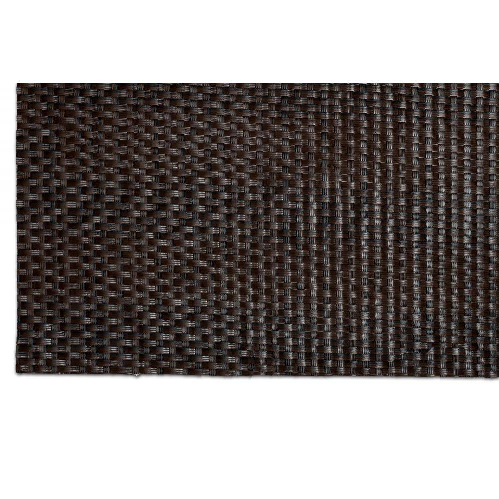 Rattan Art - Brise-vue en résine tressée pour balcon et clôture coloris marron et noir 1 x 3 m - Image 3