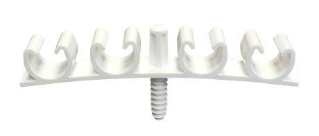Fixation de tubes multicouche, PER et cuivre gainé ING FIXATION FIX-RING Multi double - Ø 22 à 26 mm - Boîte de 50 pièces - A332200 - Image 3