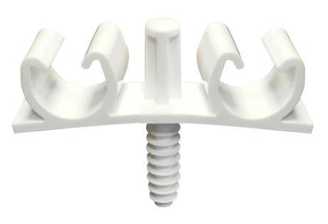 Fixation de tubes multicouche, PER et cuivre gainé ING FIXATION FIX-RING Multi double - Ø 22 à 26 mm - Boîte de 50 pièces - A332200 - Image 1