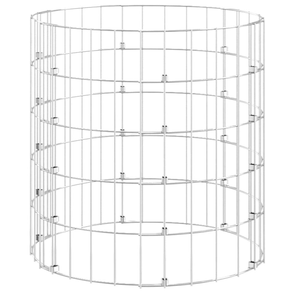 ComfortXL - Composteur de jardin acier galvanisé pour déchets verts Ø50x50 cm – ComfortXL Outdoor Living - Image 4