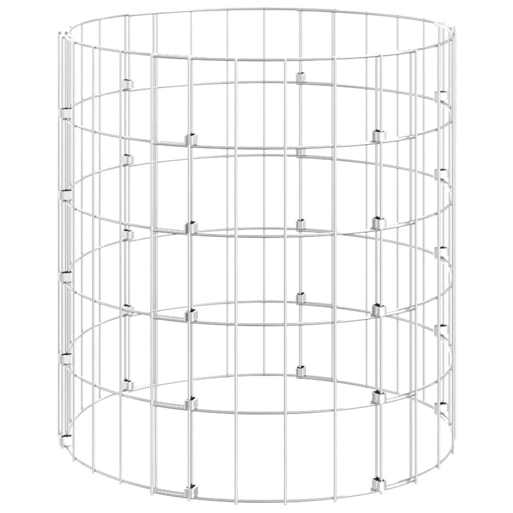 ComfortXL - Composteur de jardin acier galvanisé pour déchets verts Ø50x50 cm – ComfortXL Outdoor Living - Image 2