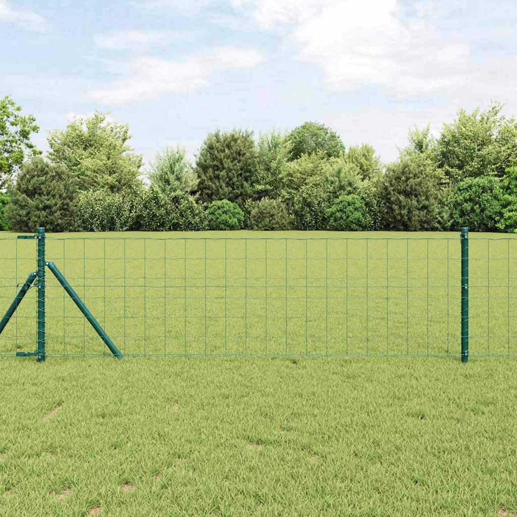 PANGIVO - Clôture acier verte 0,8 x 10 m, Poids :11.29kg - PANGIVO - Image 1
