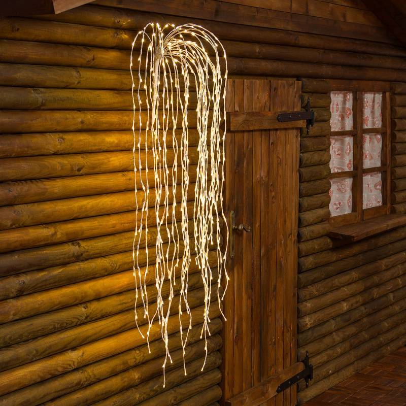 Branche lumineuse Tombante 120 cm 480 LED blanc chaud - Image 1
