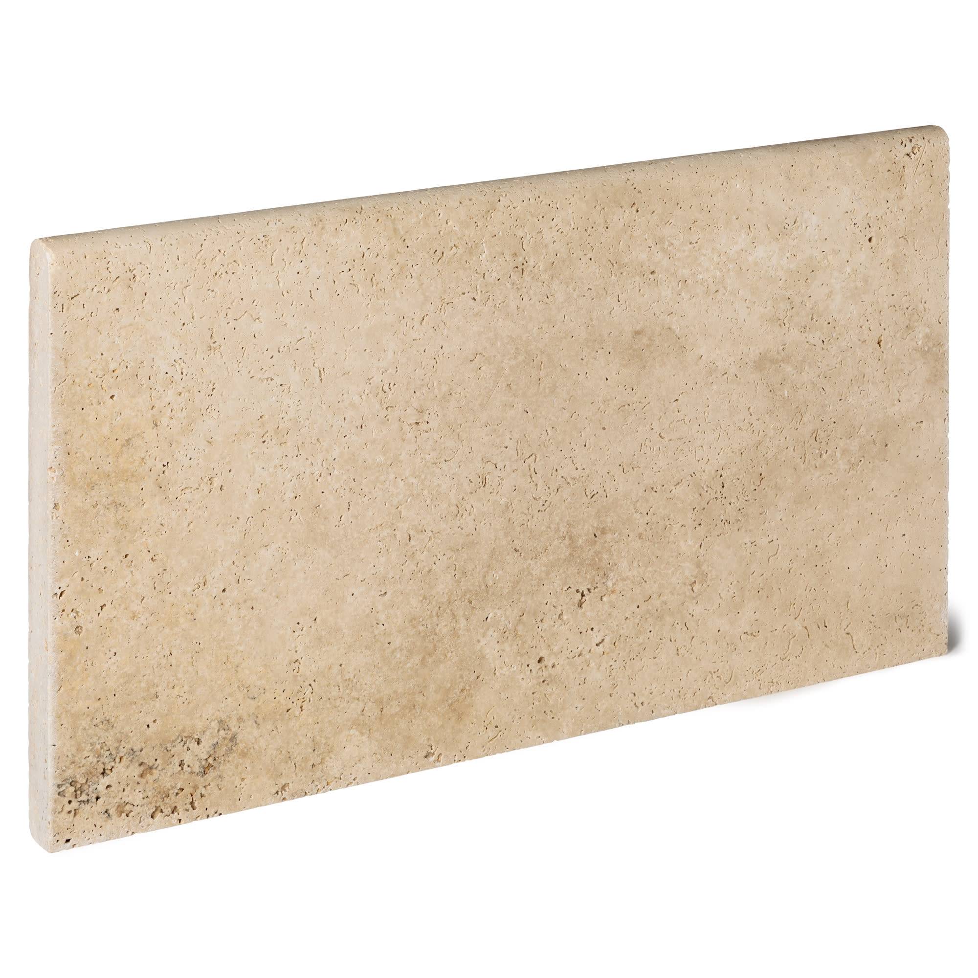 RO'MA Nature - Bordure de jardin Travertin Beige Clair 61x33x3 cm (à l'unité) - RO'MA NATURE - Image 2