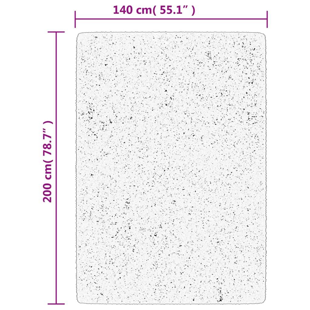 TapisModerne en Polyester Doux pour Chambre à Coucher Adulte Gris 140x200 cm – ComfortXL Outdoor Living - Image 10