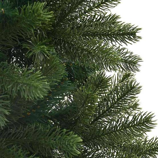 Sapin de Noël | Arbre de Noël artificiel avec 300 LED Vert 240 cm PE et PVC Maison Chic - Image 8