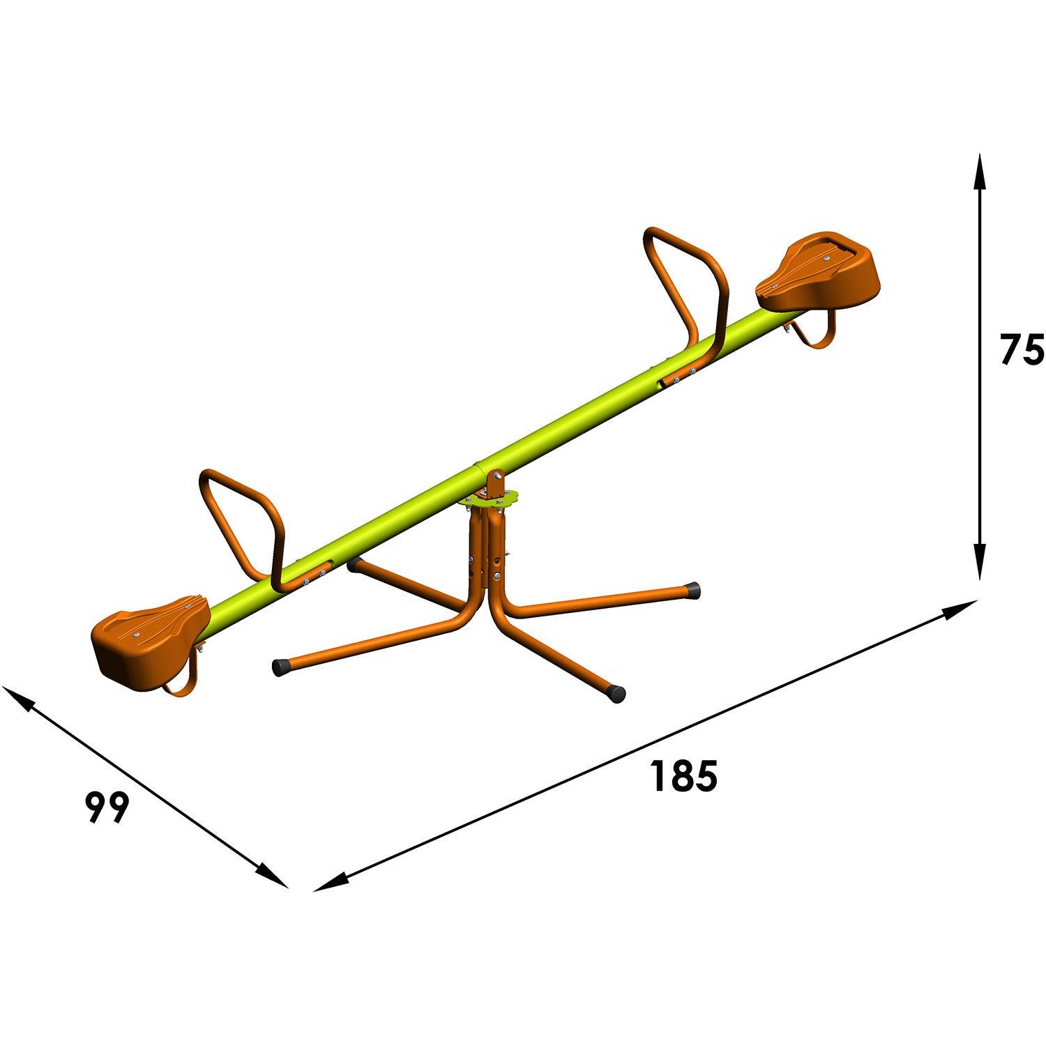 Bascule rotative 360 Coucou Trigano 2 4 enfants - Image 3