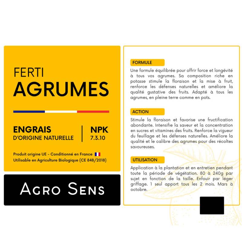 Ferti Agrumes - Engrais pour agrumes, citronniers, orangers - Seau 8 kg - Image 7