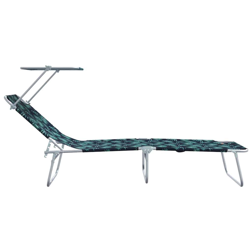 PANGIVO - Transat Vert Polyester 58 x 188 x 77 cm 2 pcs, Poids :10.6kg - PANGIVO - Image 6