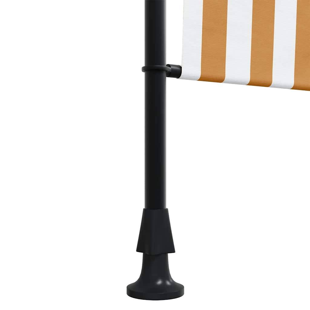 Vidaxl - Store roulant d'extérieur orange et blanc 200x270cm tissu acier vidaXL 368771 - Image 5