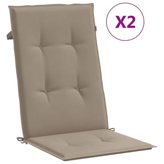 ComfortXL - Lot de 2 Fauteuils de Jardin Relax Pliants en Teck Massif avec Coussins Confortables Taupe – ComfortXL Outdoor Living - Image 9