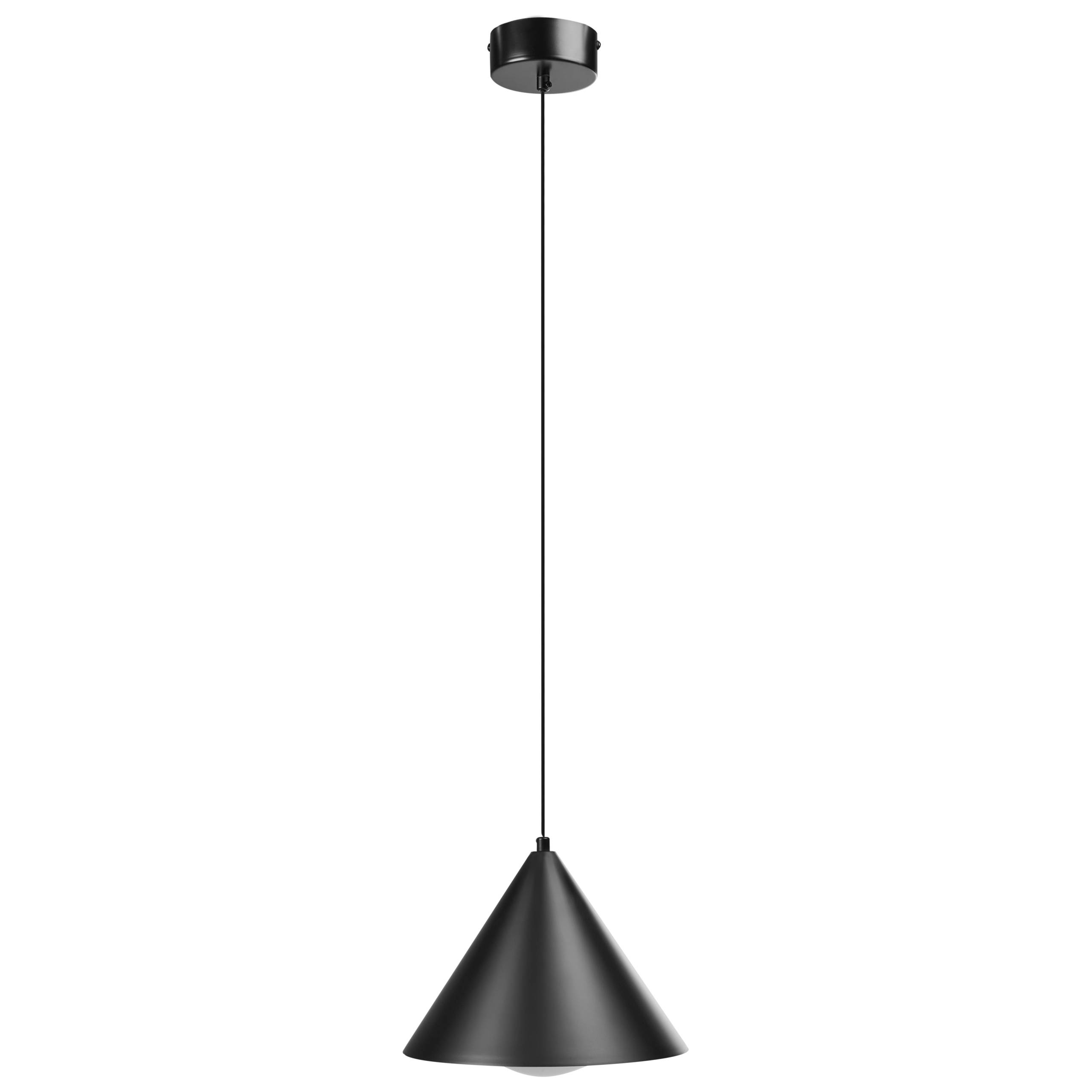 Beliani - Lampe suspension Métal Noir LEYRE - 24x24x156- Beliani - Image 4