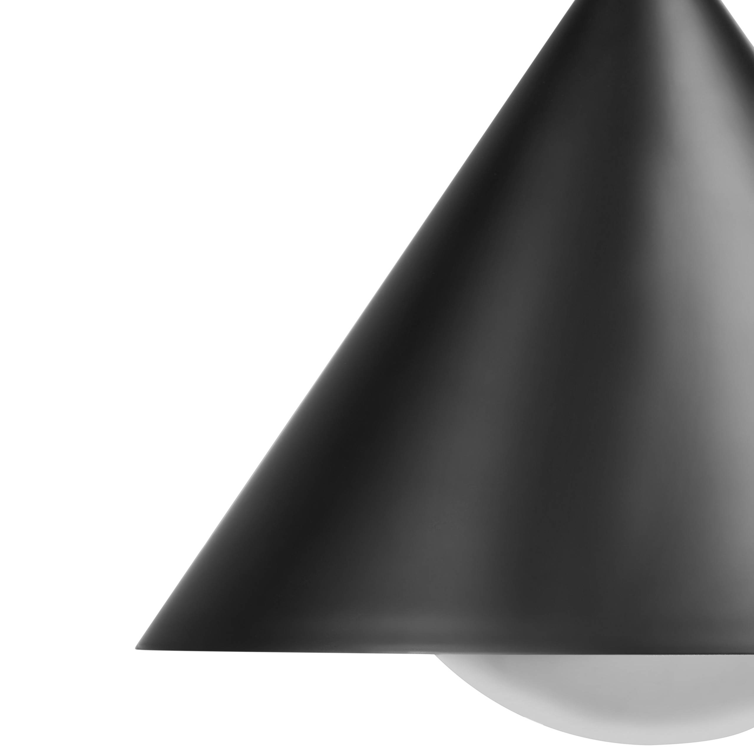 Beliani - Lampe suspension Métal Noir LEYRE - 24x24x156- Beliani - Image 7
