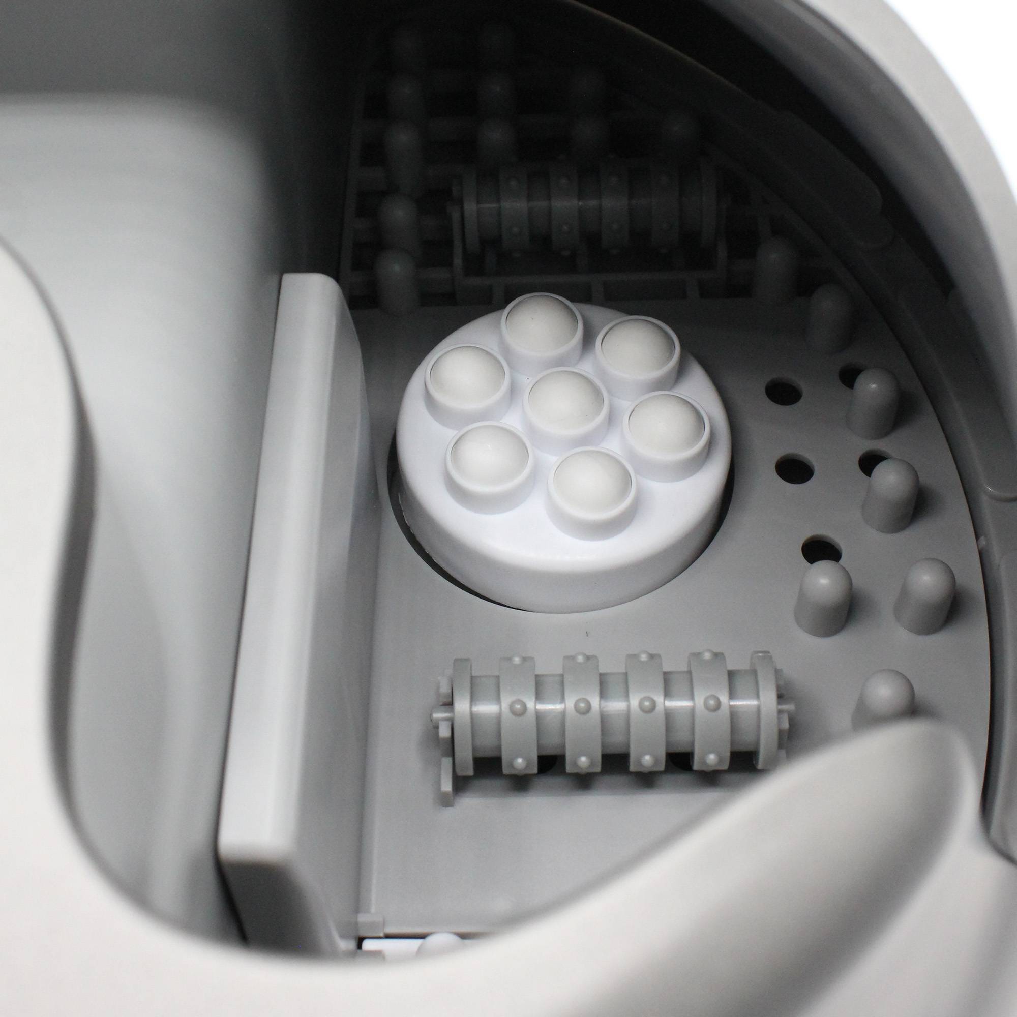 Fishtec - Masseur de pieds vapeur FISHTEC, sauna et massage simultané, 3 modes, 42-51°C, 2 vitesses, minuterie, réservoir et couvercle amovibles - Image 6