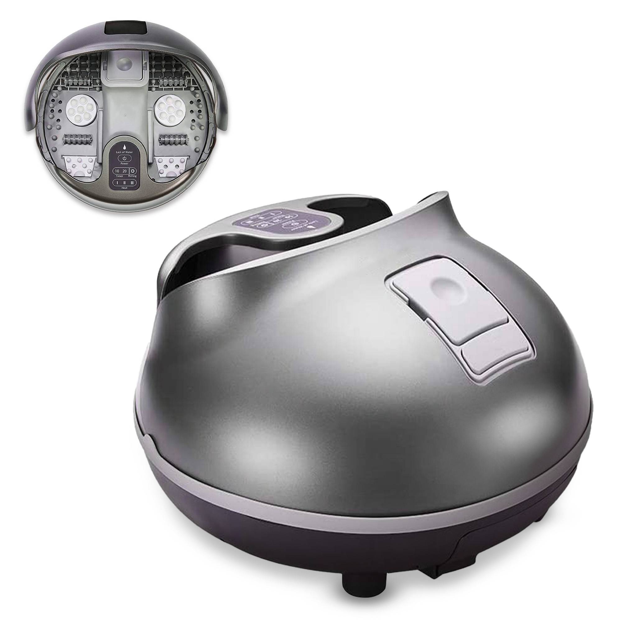 Fishtec - Masseur de pieds vapeur FISHTEC, sauna et massage simultané, 3 modes, 42-51°C, 2 vitesses, minuterie, réservoir et couvercle amovibles - Image 1