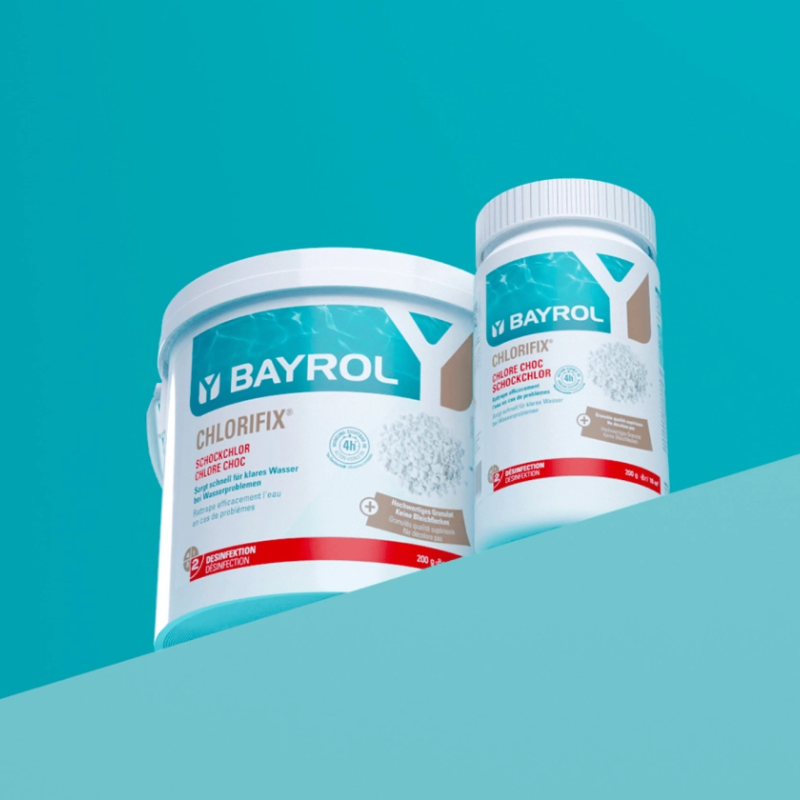 Chlore choc Bayrol Chlorifix Traitement de l'eau - 10 kg - Image 7