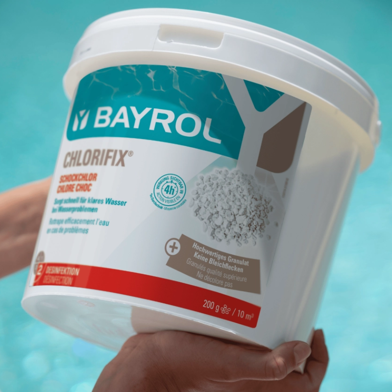Chlore choc Bayrol Chlorifix Traitement de l'eau - 10 kg - Image 9