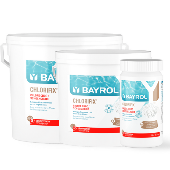 Chlore choc Bayrol Chlorifix Traitement de l'eau - 10 kg - Image 2