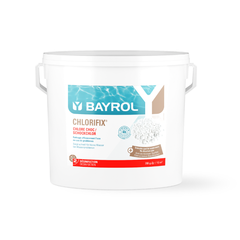 Chlore choc Bayrol Chlorifix Traitement de l'eau - 10 kg - Image 5