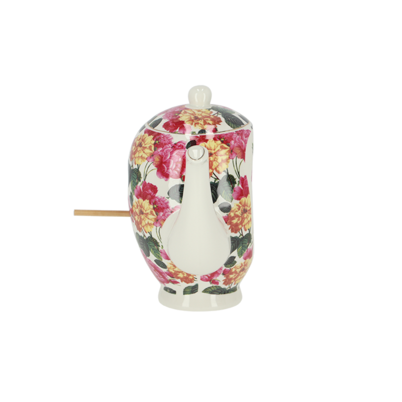 Best For Birds - Nichoir Théière décorée de fleurs - Multicolore - Modèle aléatoire - H 21,3 cm - Image 4
