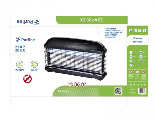 Purline - Tue Insectes Électrique 20W avec lumière ultraviolette - Purline - Image 6