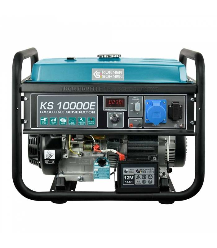 Générateur à essence 440cc 8 kW avec démarrage électrique - Könner & Söhnen KS 10000E - Image 1