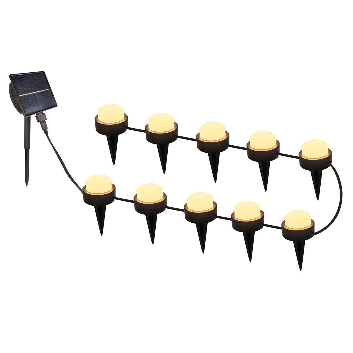 Lumisky - 10 Balises solaires connectées à piquer SOLIRAY 12m - Image 1