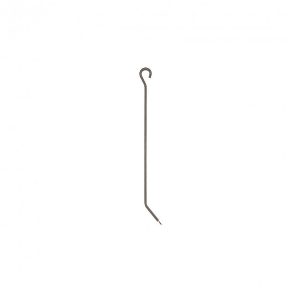 Tisonnier cheminée Tribu gris 50cm