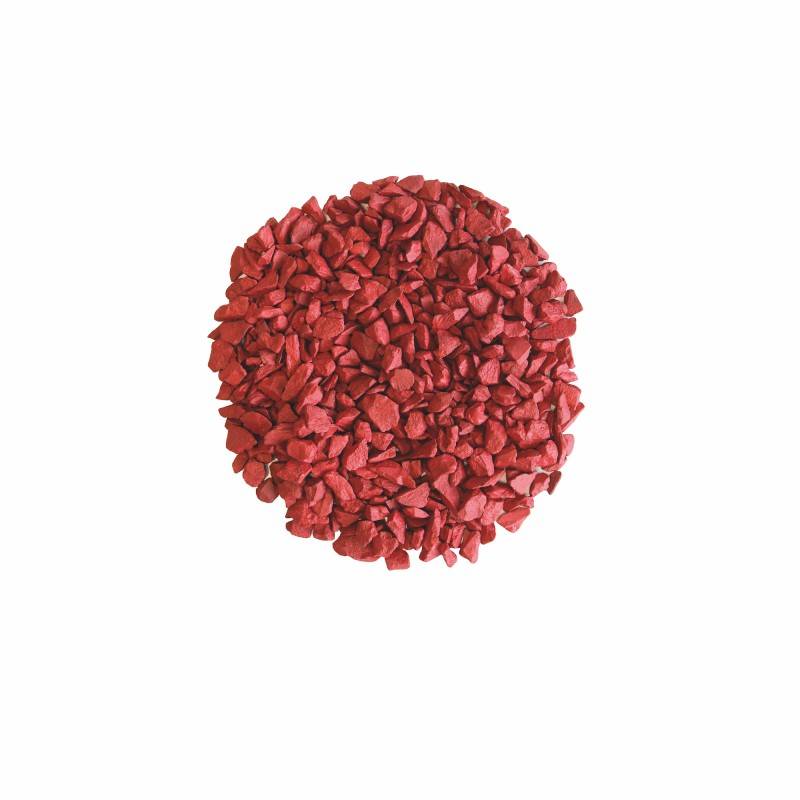 Gravier décoratif colorés 4/12 mm - Sac de 4 kg - Rouge - Jardinex - Image 1