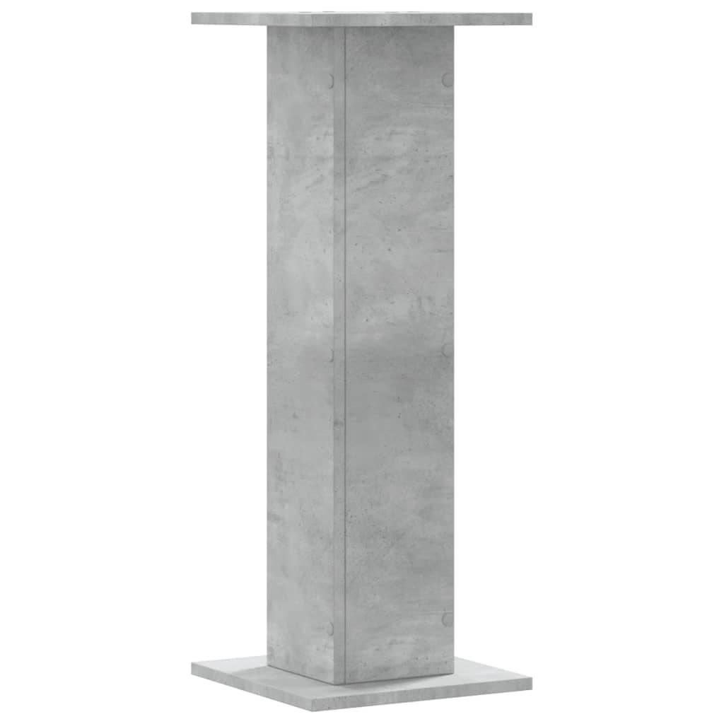 Vidaxl - Supports pour plantes 2 pcs gris béton bois d'ingénierie vidaXL 3307867 - Image 4
