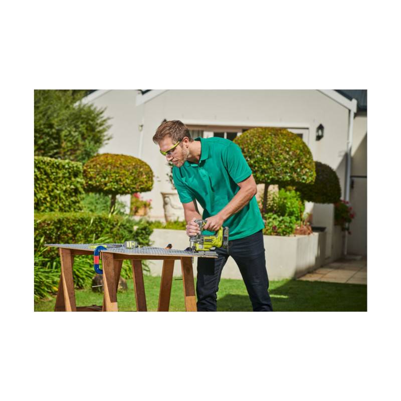 Ryobi - Pack scie sauteuse pendulaire RYOBI 18 V One+ R18JS - Batterie 4.0Ah et chargeur - Image 4