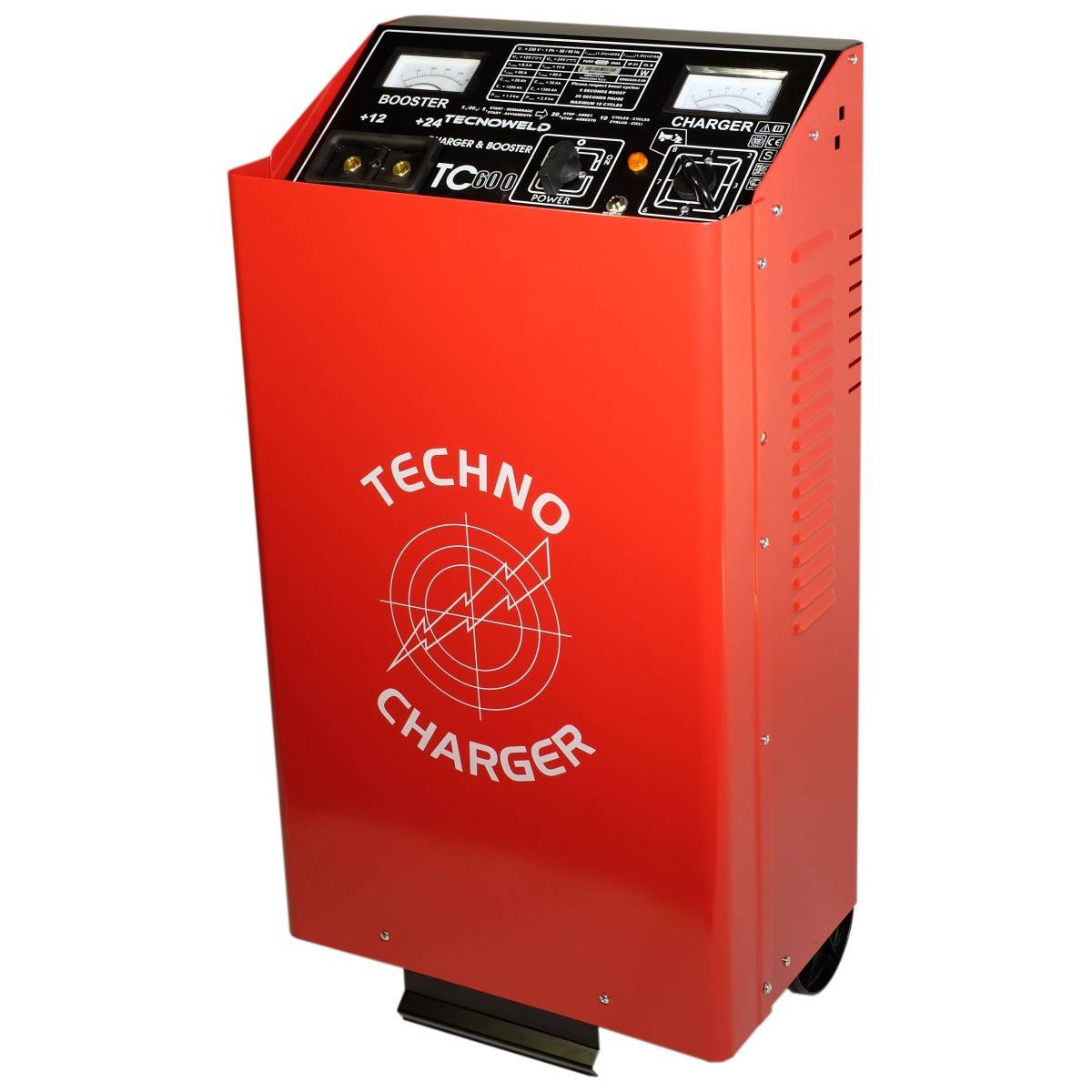 Chargeur démarreur de Batterie 12-24V Charge 89A  poids lourds 700 Ah TEC600 TECNOWELD - Image 1