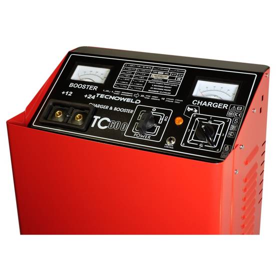 Chargeur démarreur de Batterie 12-24V Charge 89A poids lourds 700 Ah TEC600 TECNOWELD - Image 9