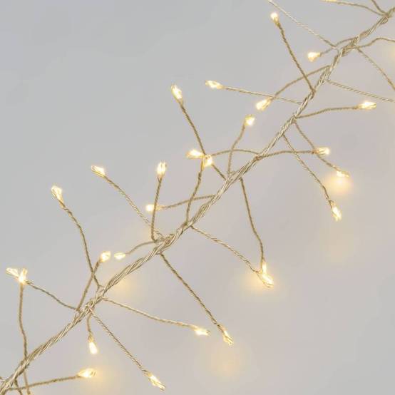 Guirlande lumineuse 6M BOA Ø10cm 720 micro-led blanc chaud Lotti - Image 2
