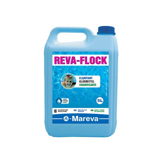 Pack MAREVA - Pastilles de brome - 5kg - Clarifiant liquide Reva-flock - 5L - Image 3