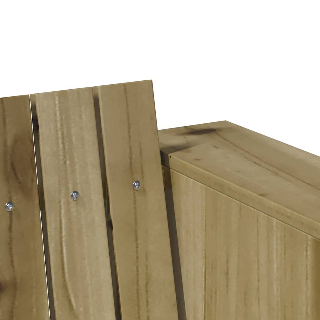 Canapé De Jardin - Canapé D'extérieur Vert 134 x 60 x 62 cm Pin imprégné - Image 6