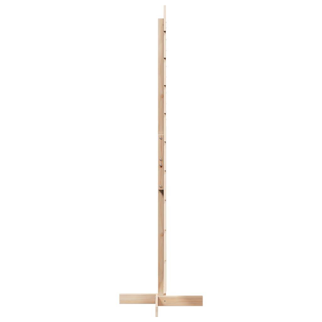 Maison Chic - Arbre de Noël, Sapin de Noël en bois pour décoration 180 cm bois massif de pin u659q - Image 4