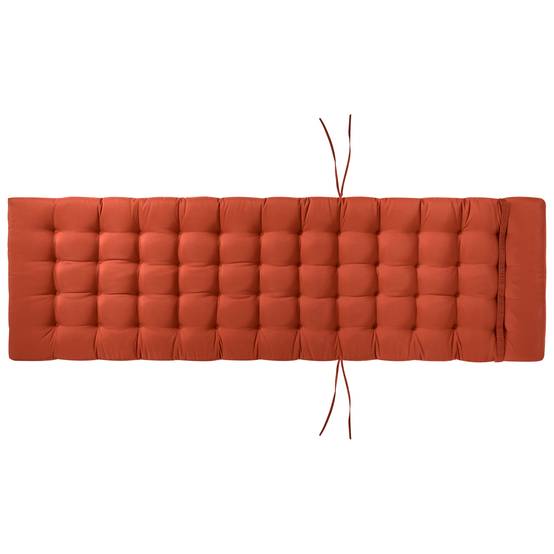 Coussin d'assise d'extérieur Polyester Rouge CESANA PREMIUM - Beliani - Image 5