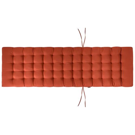Coussin d'assise d'extérieur Polyester Rouge CESANA PREMIUM - Beliani - Image 4