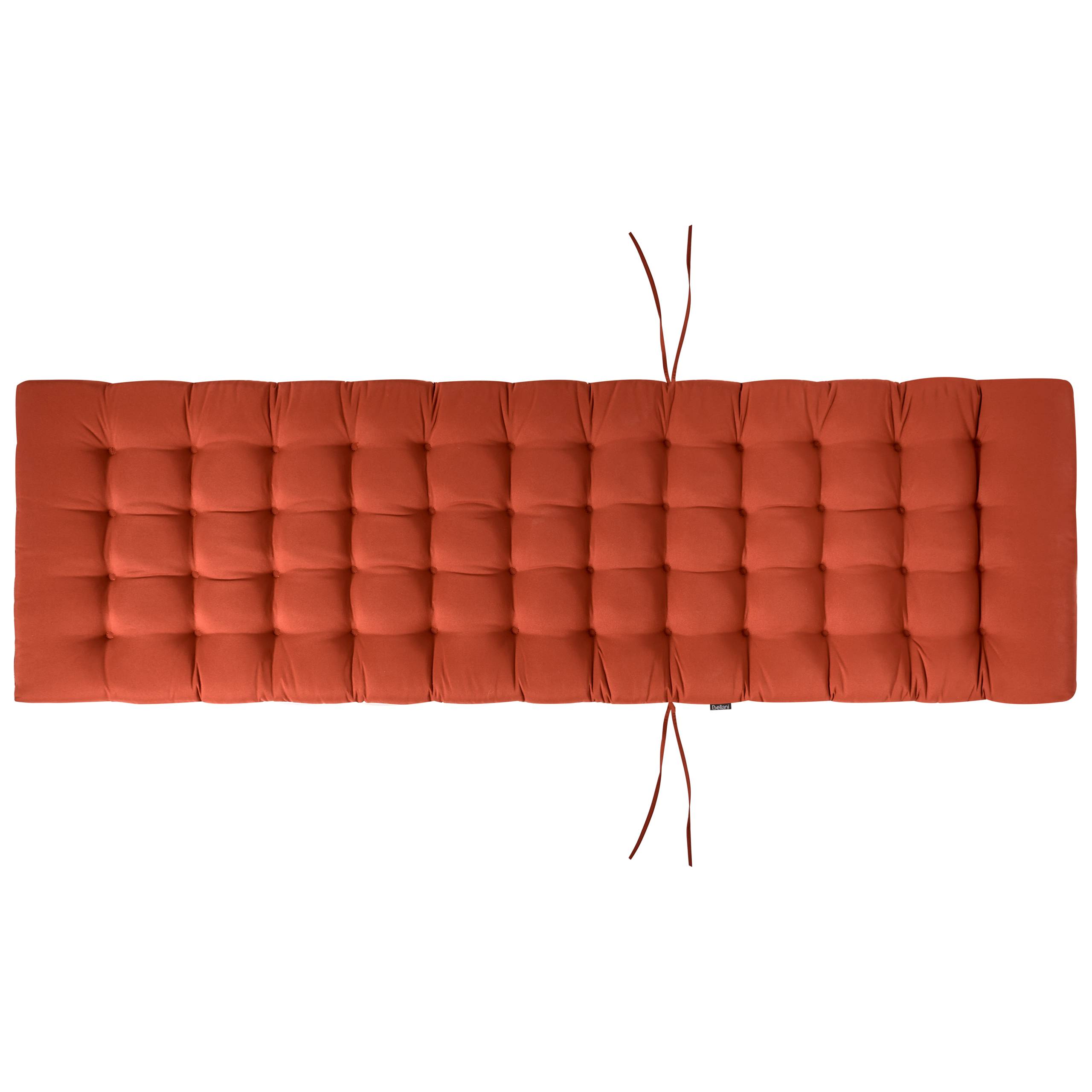 Coussin d'assise d'extérieur Polyester Rouge CESANA PREMIUM - Beliani - Image 4