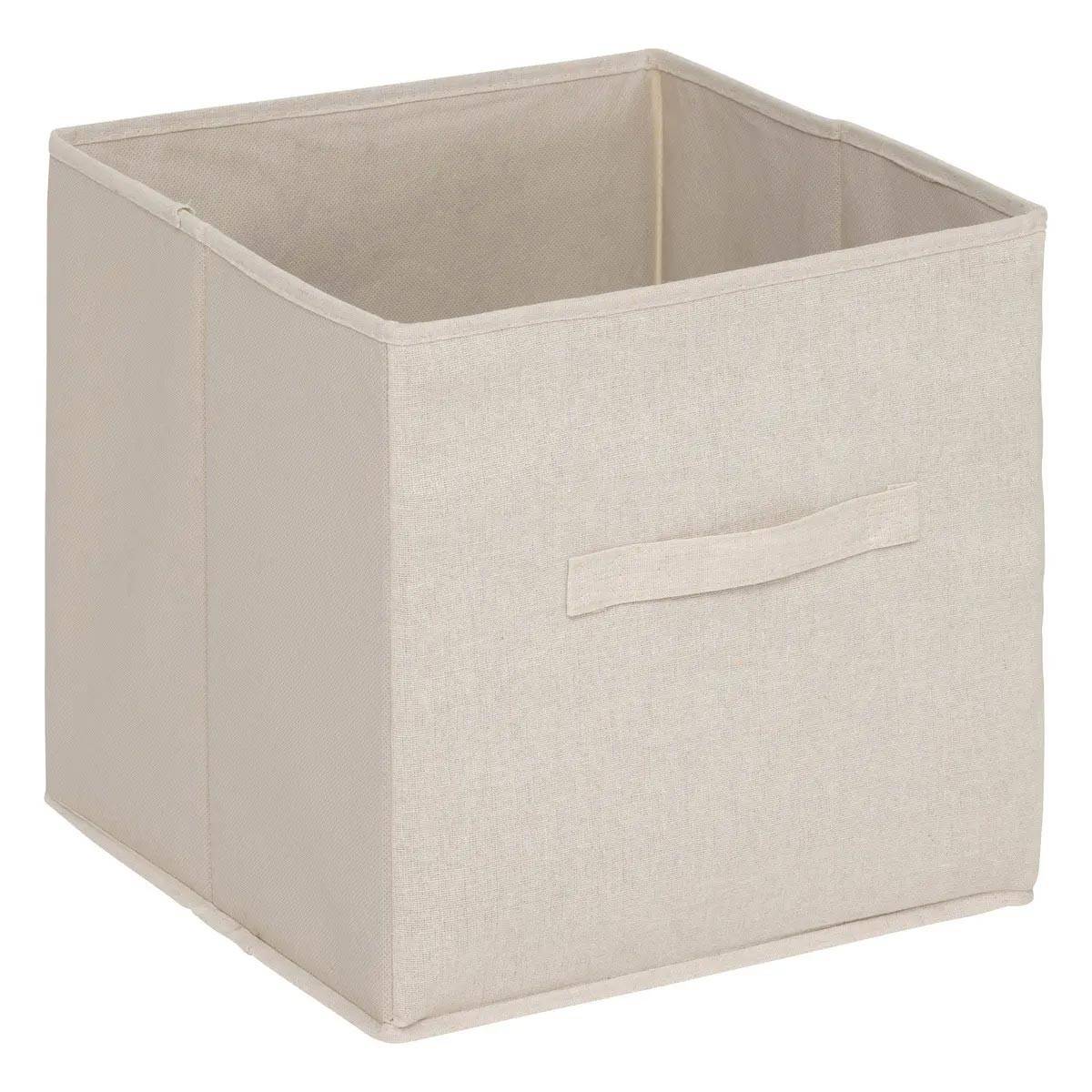 Meuble à Linge 3 Paniers "Tidy" 78cm Naturel - Image 5