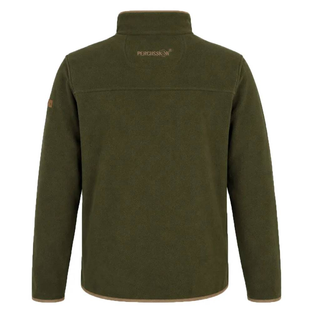 Blouson Scotland femme 4 poches zip polaire polyester kaki S à XL Percussion - Image 9