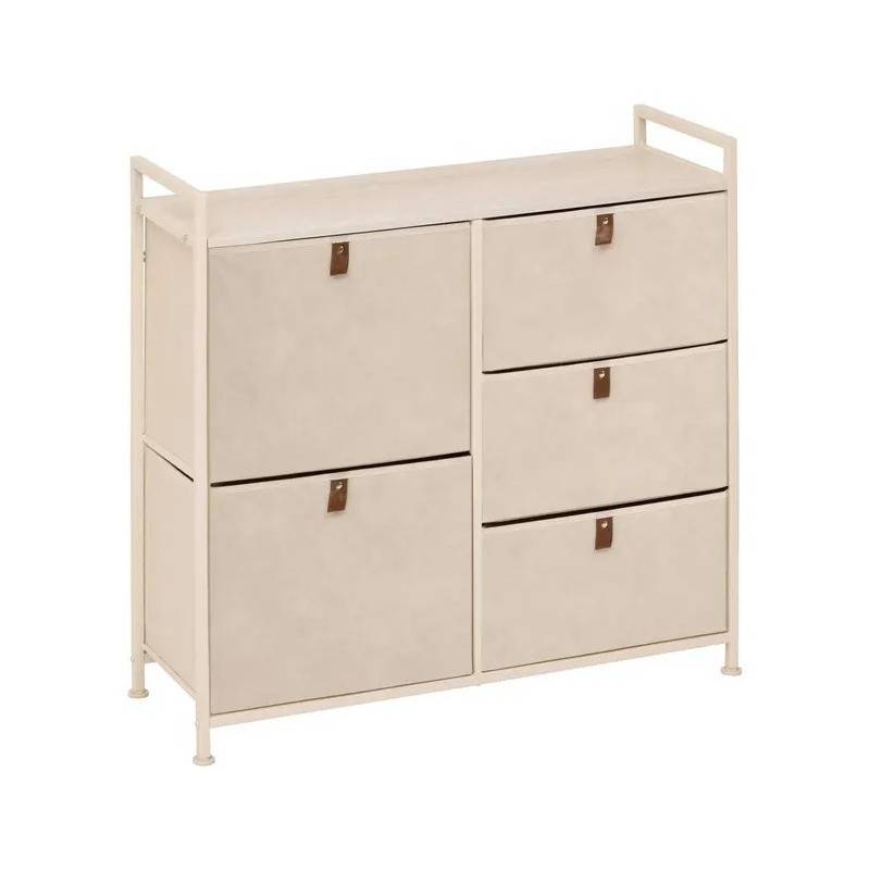 Rangement 5 tiroirs Tissa beige 5five - Image 1