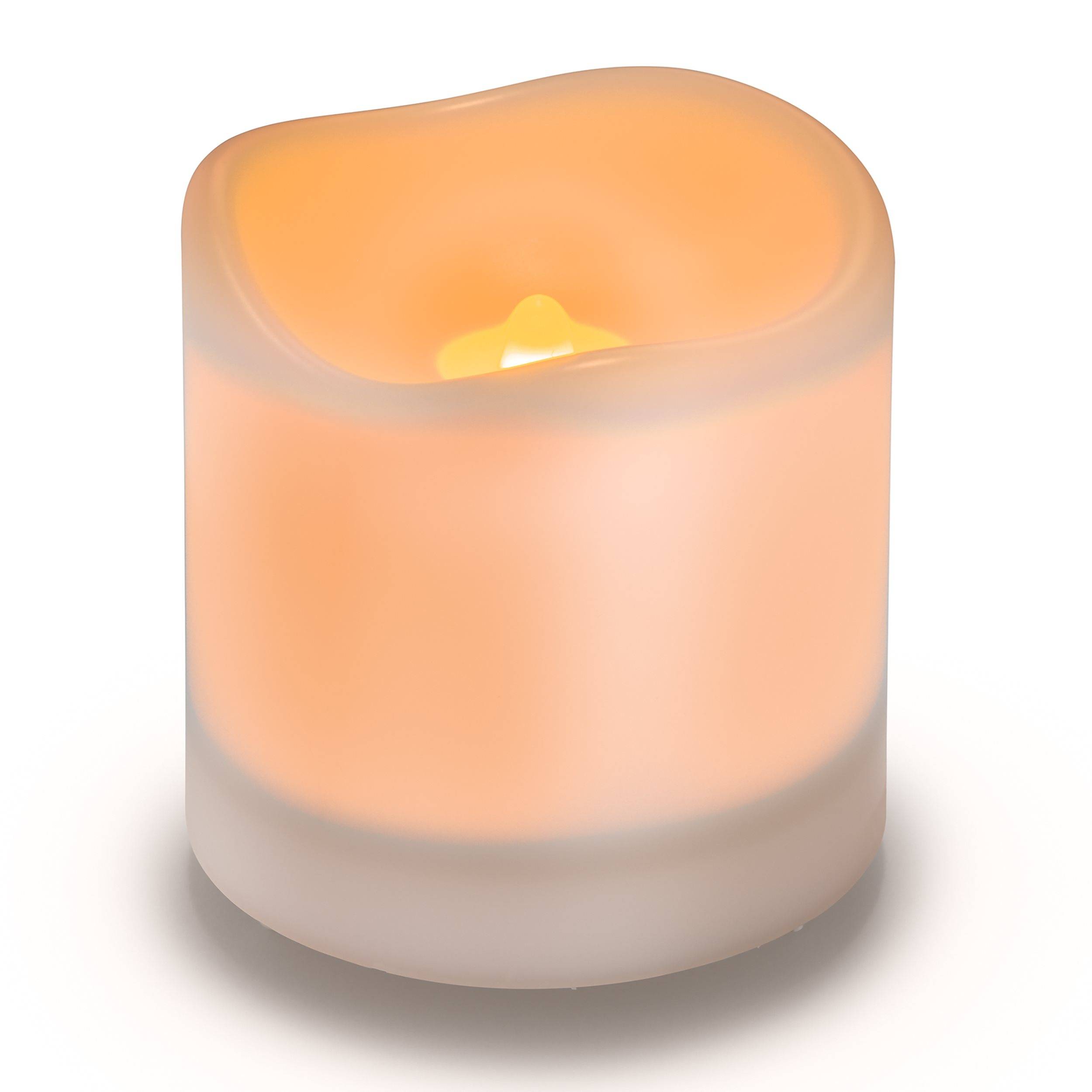 esotec - esotec Bougie solaire Romatica avec effet vacillant 10x10cm Lumière vacillante outdoor 102079 - Image 2