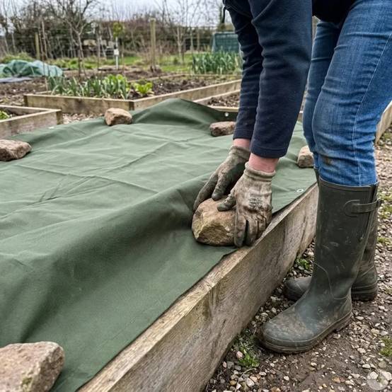Autre - Couverture plantes non tissé 30 gsm protection jardin - Image 1