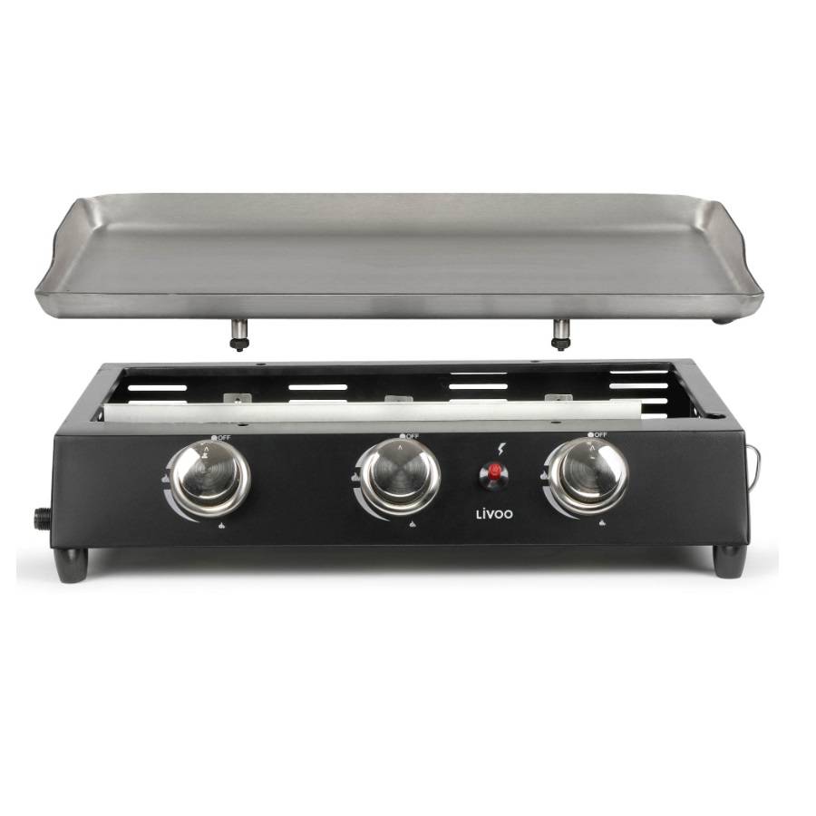 Livoo - Plancha Livoo Plancha Gaz En Acier Inoxydable - Image 8
