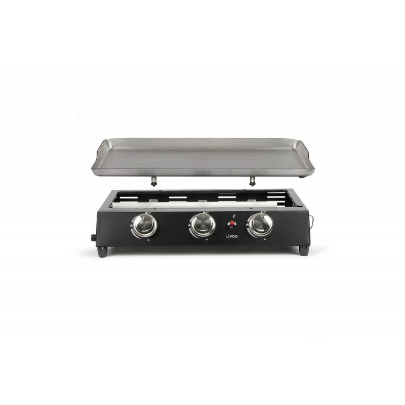 Livoo - Plancha Livoo Plancha Gaz En Acier Inoxydable - Image 1