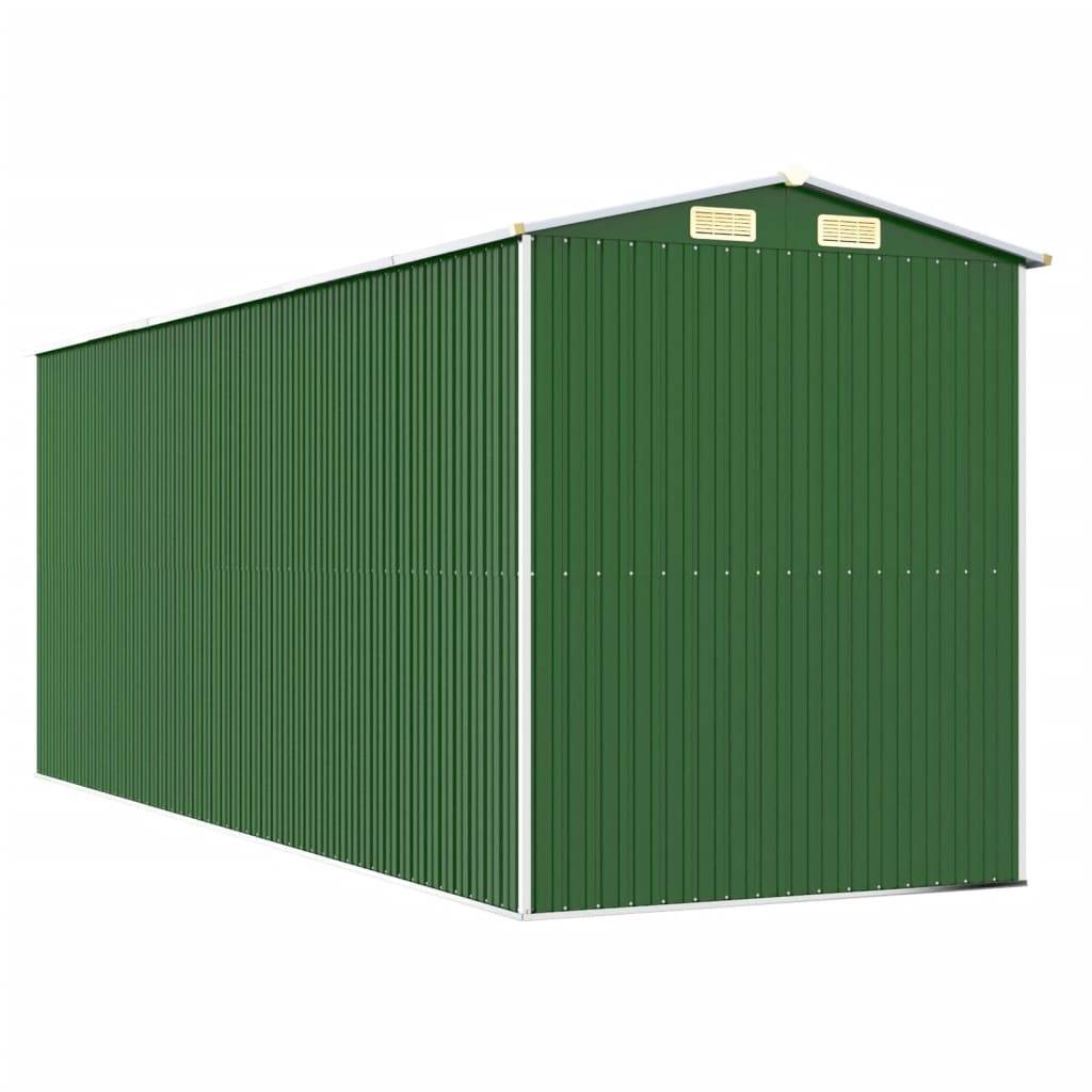 Vidaxl - Abri de jardin Vert 192x523x223 cm Métal galvanisé vidaXL 3147431 - Image 7