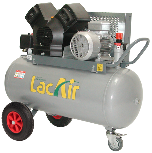 Compresseur TwinAir 28/100T 100L 28M³/H Tri 3CV LACME - 463300