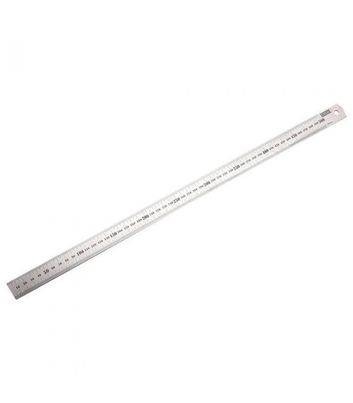 Règle acier inox. 300x25x1 mm ALYCO 197281